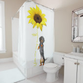 Dachshund Doxie Wiener Dotson Mom Mama Mor Gifts Duschvorhang (Beispiel)