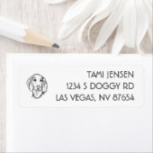 Dachshund Drawn Sketch Black Puppy Dog (Insitu)