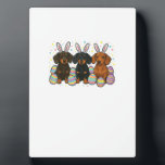 Dachshund Easter T-Shirt Fotoplatte<br><div class="desc">Dachshund Easter T-Shirt</div>