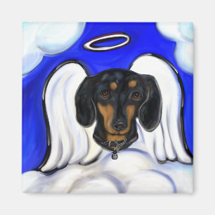 Dachshund Engel Magnet