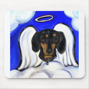 Dachshund Engel Mousepad