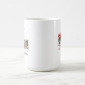 Dachshund-Express-Weihnachtsbecher Kaffeetasse (Mittel)
