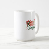 Dachshund-Express-Weihnachtsbecher Kaffeetasse (VorderseiteRechts)