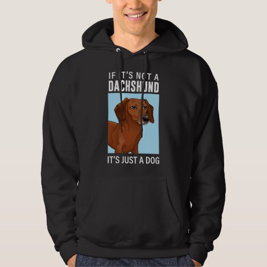 Dachshund Favorite Breed Hoodie (Vorderseite)