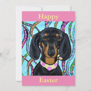 Dachshund Feiertagskarte