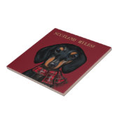 DACHSHUND FLIESE (Seite)
