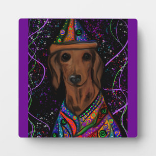 DACHSHUND FOTOPLATTE