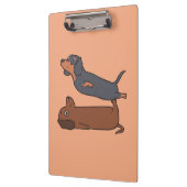 Dachshund Funny gift|Gift for Dachshund Dog Mom  Klemmbrett (Links)