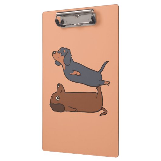 Dachshund Funny gift|Gift for Dachshund Dog Mom  Klemmbrett (Links)