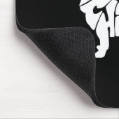 Dachshund Funny Text Dog Tygraphy T Shirt Mousepad (Ecke)