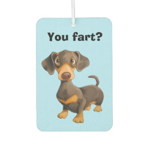 Dachshund Furz Autolufterfrischer