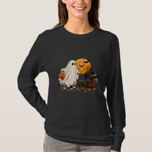 Dachshund-Geist Halloween Los geht's, meinen Weeni T-Shirt