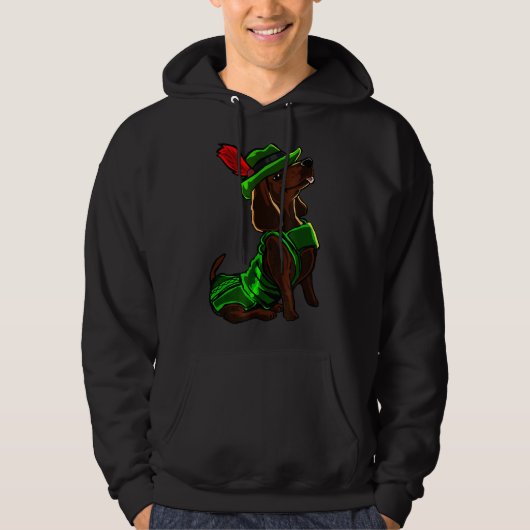Dachshund Germany Hoodie (Vorderseite)