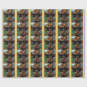 Dachshund Geschenkpapier (Flach)