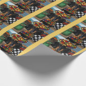 Dachshund Geschenkpapier (Ecke)