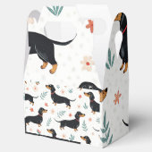 Dachshund Geschenkschachtel (Geöffnet)