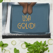 DACHSHUND  GESCHIRRTUCH (Gefaltet)