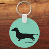 Dachshund Gifts Schlüsselanhänger (Vorderseite)