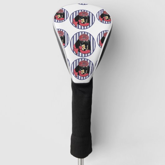 DACHSHUND GOLF HEADCOVER (Vorderseite)