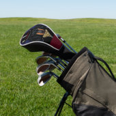 DACHSHUND GOLF HEADCOVER (In SItu)