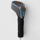 DACHSHUND  GOLF HEADCOVER (angewinkelt)