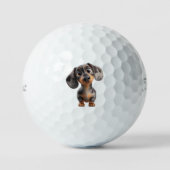 Dachshund Golfbälle (Vorderseite)
