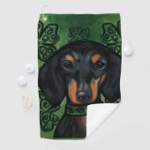 DACHSHUND GOLFHANDTUCH (Insitu)