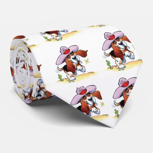 Dachshund got Geifer? Krawatte (Gerollt)