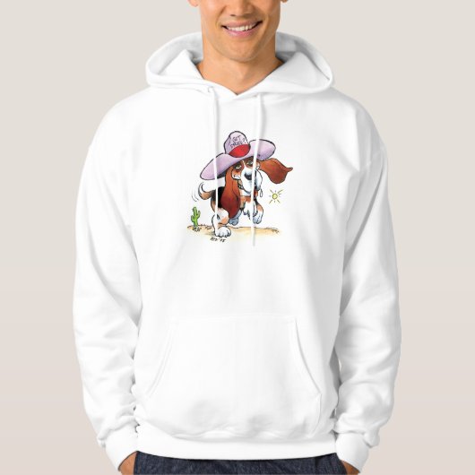 Dachshund got Geifer? Mit Kapuze Sweatshirt (Vorderseite)