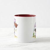 Dachshund got Geifer? Wecker-Tasse Tasse (Zentrum)