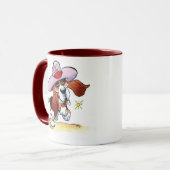 Dachshund got Geifer? Wecker-Tasse Tasse (Vorderseite Links)