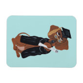 Dachshund Graduate Magnet (Horizontal)