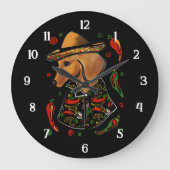 Dachshund große wanduhr (Vorderseite)