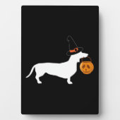 (Dachshund Halloween) Fotoplatte (Vorderseite)