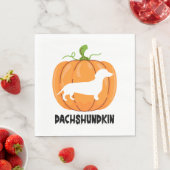 Dachshund Halloween Hund Serviette (Beispiel)