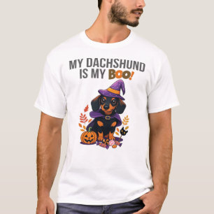 Dachshund Halloween-Kostüm Mein Dachshund ist mei T-Shirt