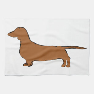 Dachshund Handtuch