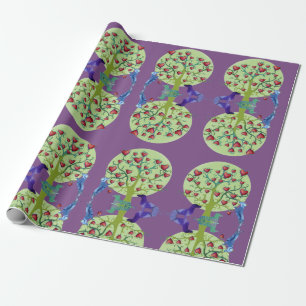 Dachshund Hearts, Valentine Wrapping Paper Geschenkpapier