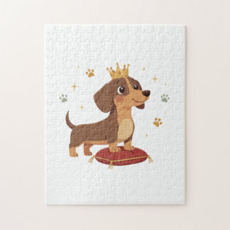 Dachshund Herzog Puzzle Süßer Wursthund Liebhaber