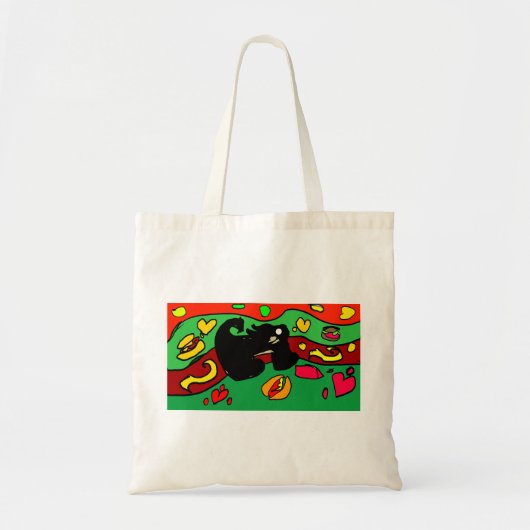 Dachshund Hot Dog Tragetasche (Vorne)