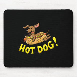 Dachshund Hot Dog Wiener Dog für Männer Frauen Kin Mousepad