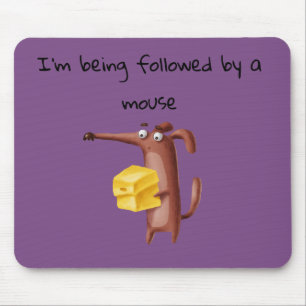Dachshund-Hund-Mauspad Wiener Dog Bürogeschenk Mousepad