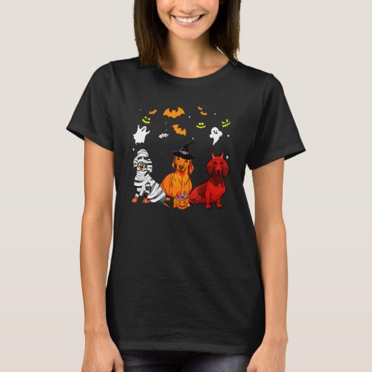 Dachshund Hund T-Shirt (Vorderseite)