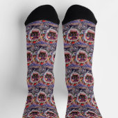 Dachshund Hund Valentinstag Socken (Oben)