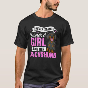 Dachshund Hund Wiener Hund Outfit T-Shirt