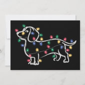 Dachshund Hunde Baum Weihnachten Xmas Haustier Hun (Vorderseite)