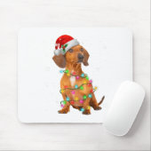 Dachshund Hunde Baum Weihnachtspulli Xmas Geschenk Mousepad (Mit Mouse)