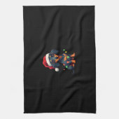 Dachshund Hunde Baum Weihnachtspullover Xmas Gesch Geschirrtuch (Vertikal)