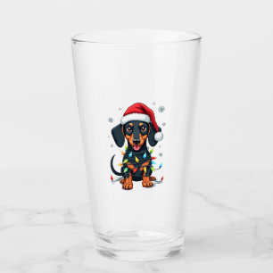 Dachshund Hunde Baum Weihnachtspullover Xmas Gesch Glas