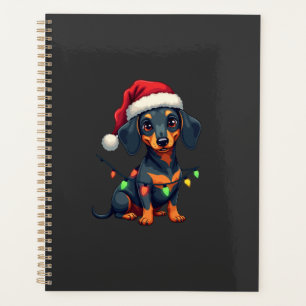 Dachshund Hunde Baum Weihnachtspullover Xmas Gesch Planer